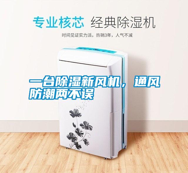 一臺除濕新風機，通風防潮兩不誤