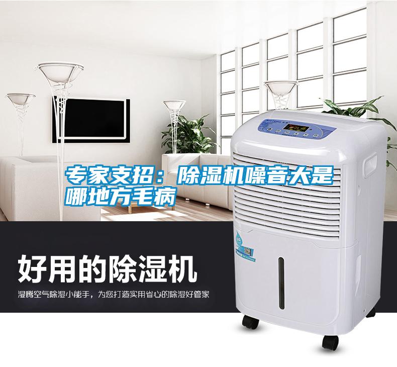 專家支招：除濕機噪音大是哪地方毛病