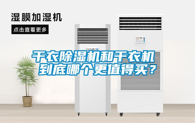 干衣除濕機和干衣機 到底哪個更值得買？