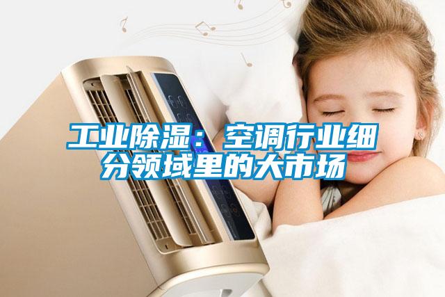工業除濕：空調行業細分領域里的大市場