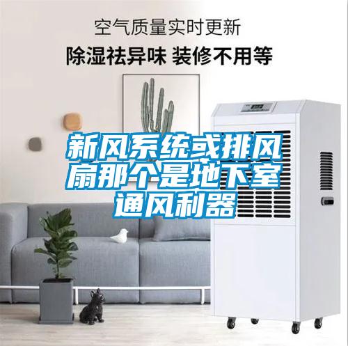 新風系統或排風扇那個是地下室通風利器