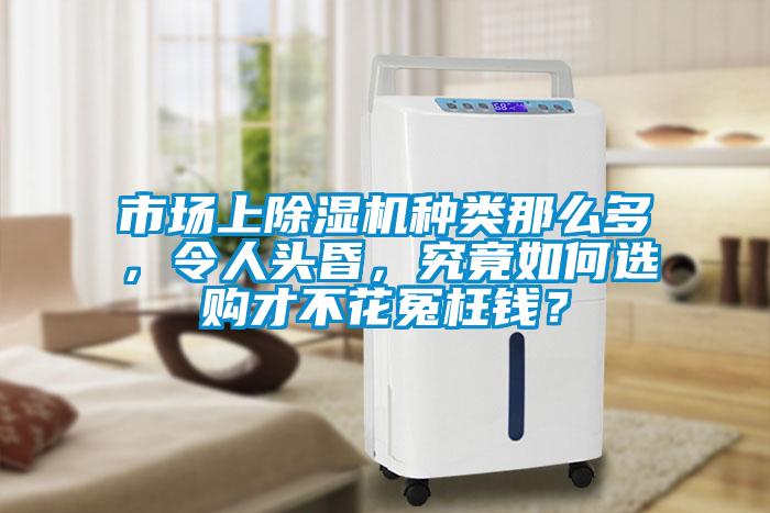 市場(chǎng)上除濕機(jī)種類那么多，令人頭昏，究竟如何選購(gòu)才不花冤枉錢(qián)？