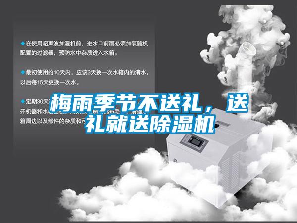 梅雨季節(jié)不送禮，送禮就送除濕機