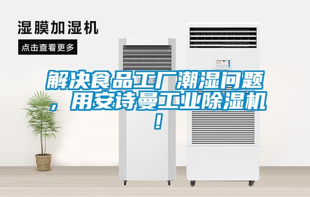 解決食品工廠潮濕問題，用安詩曼工業除濕機！
