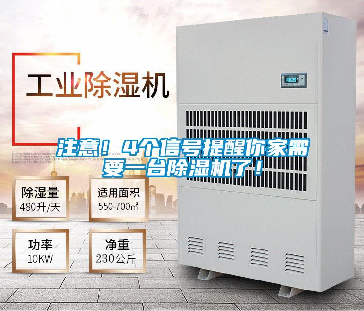 注意！4個信號提醒你家需要一臺除濕機了！
