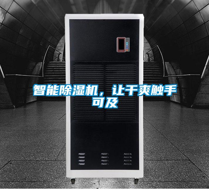智能除濕機，讓干爽觸手可及