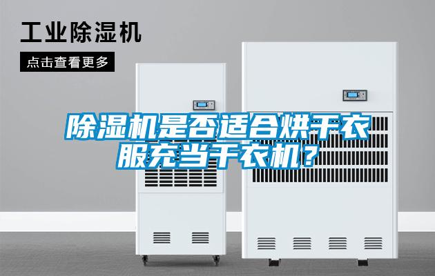 除濕機是否適合烘干衣服充當干衣機？