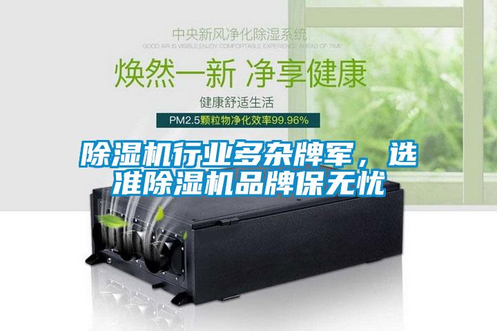 除濕機行業多雜牌軍，選準除濕機品牌保無憂