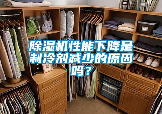 除濕機(jī)性能下降是制冷劑減少的原因嗎？