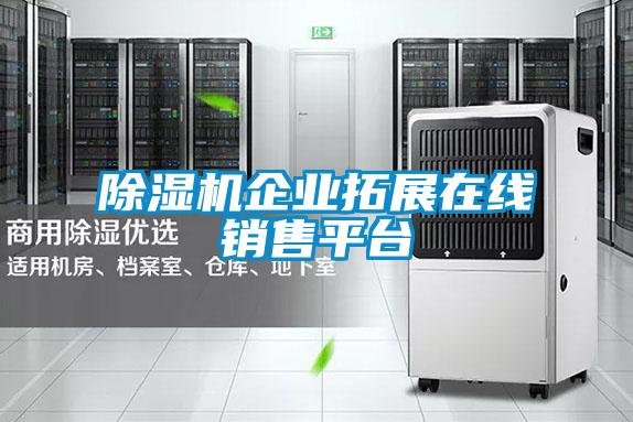 除濕機企業拓展在線銷售平臺
