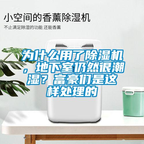 為什么用了除濕機，地下室仍然很潮濕？富豪們是這樣處理的
