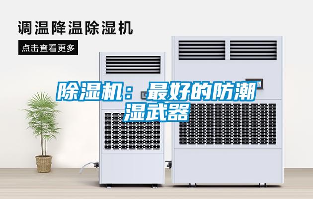 除濕機：最好的防潮濕武器