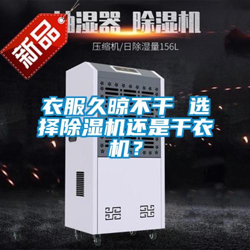 衣服久晾不干 選擇除濕機還是干衣機？