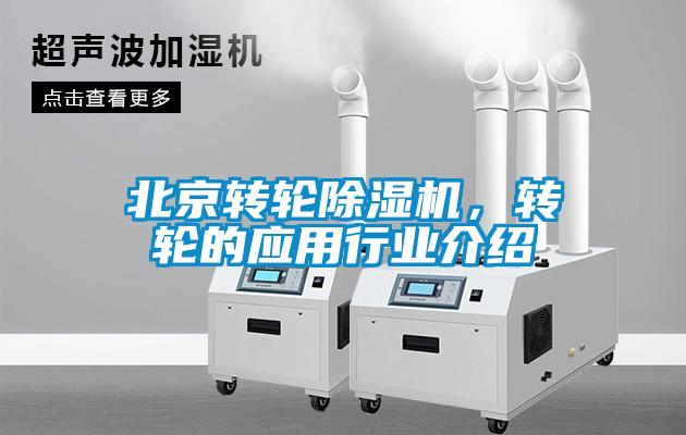 北京轉輪除濕機，轉輪的應用行業介紹