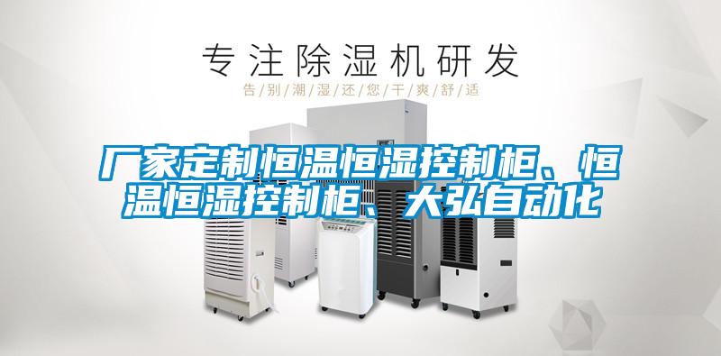 廠家定制恒溫恒濕控制柜、恒溫恒濕控制柜、大弘自動化