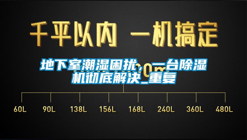 地下室潮濕困擾，一臺除濕機徹底解決_重復