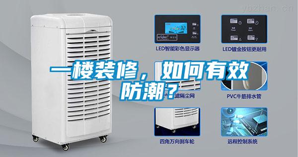 一樓裝修，如何有效防潮？