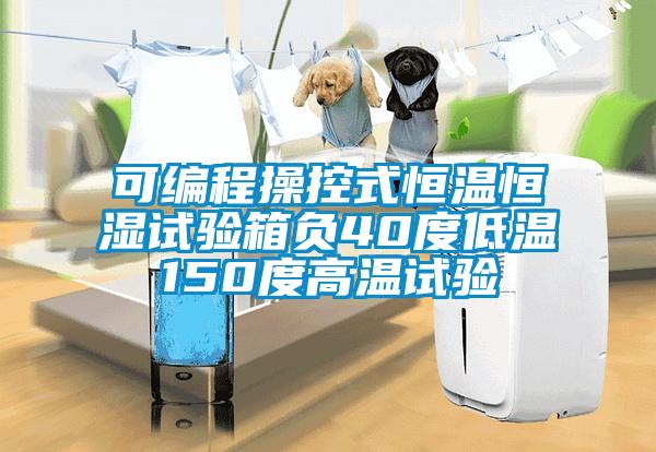 可編程操控式恒溫恒濕試驗(yàn)箱負(fù)40度低溫150度高溫試驗(yàn)
