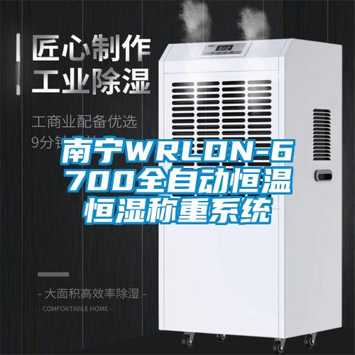 南寧WRLDN-6700全自動恒溫恒濕稱重系統