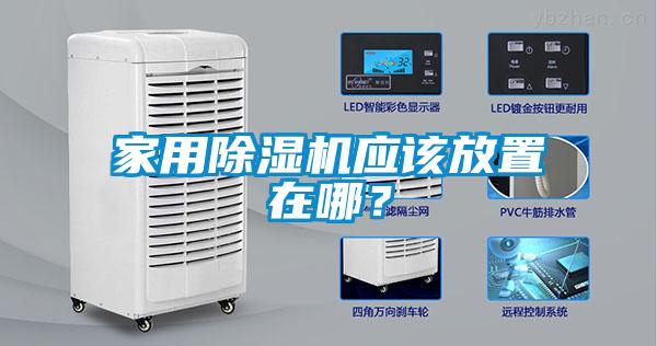 家用除濕機應該放置在哪？