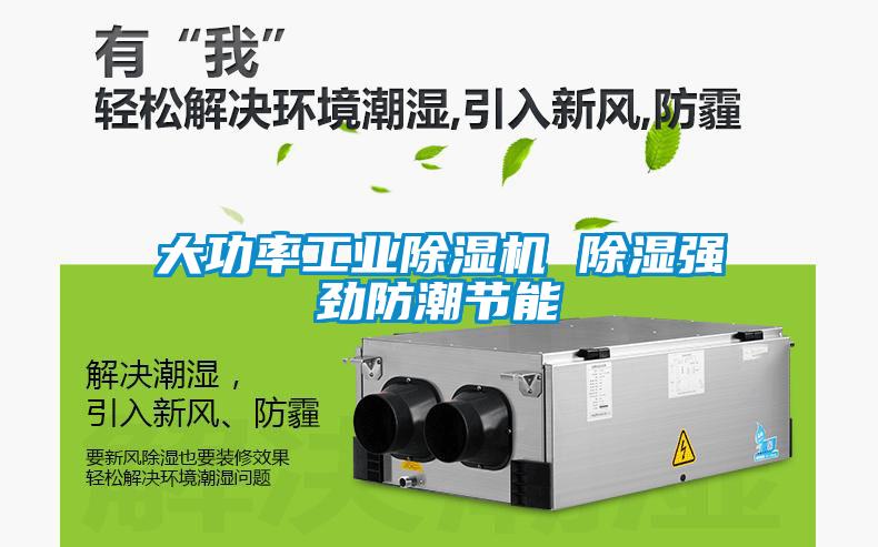 大功率工業除濕機 除濕強勁防潮節能