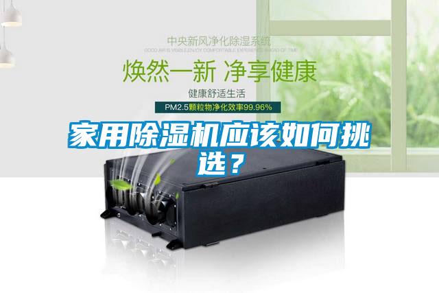 家用除濕機應該如何挑選？