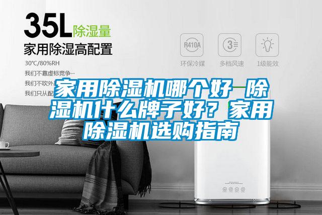 家用除濕機哪個好 除濕機什么牌子好？家用除濕機選購指南