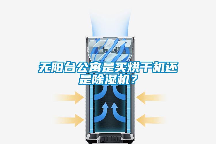無陽臺公寓是買烘干機還是除濕機？