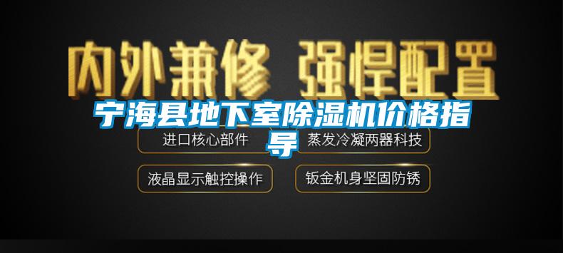 寧海縣地下室除濕機價格指導