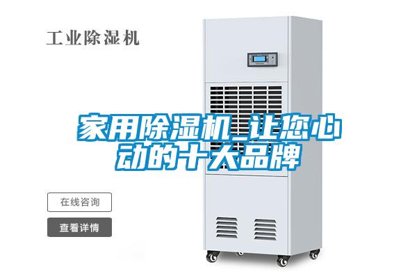 家用除濕機(jī)_讓您心動的十大品牌