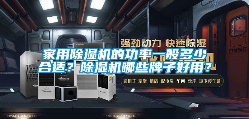 家用除濕機的功率一般多少合適？除濕機哪些牌子好用？