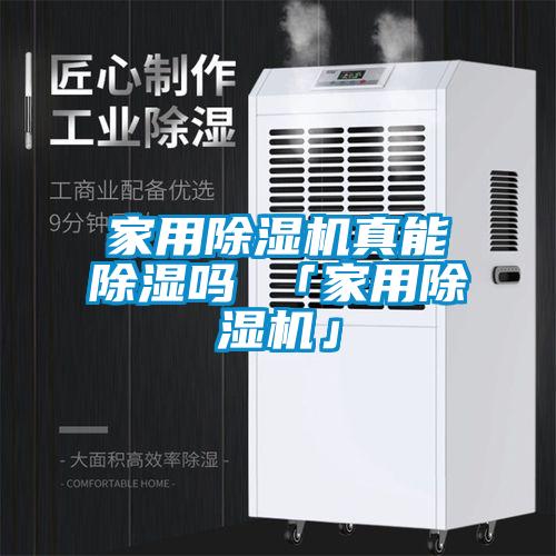 家用除濕機(jī)真能除濕嗎 「家用除濕機(jī)」