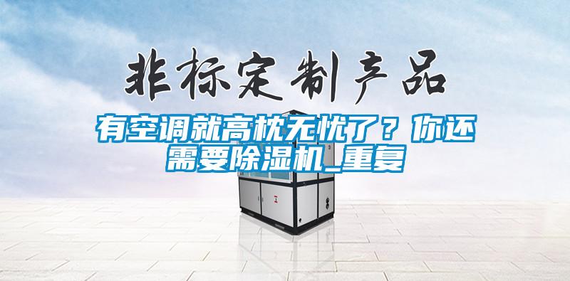 有空調(diào)就高枕無憂了？你還需要除濕機_重復