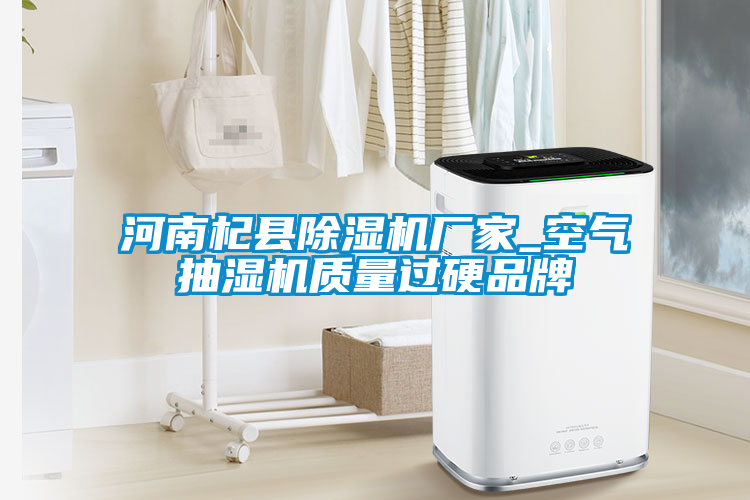 河南杞縣除濕機廠家_空氣抽濕機質量過硬品牌