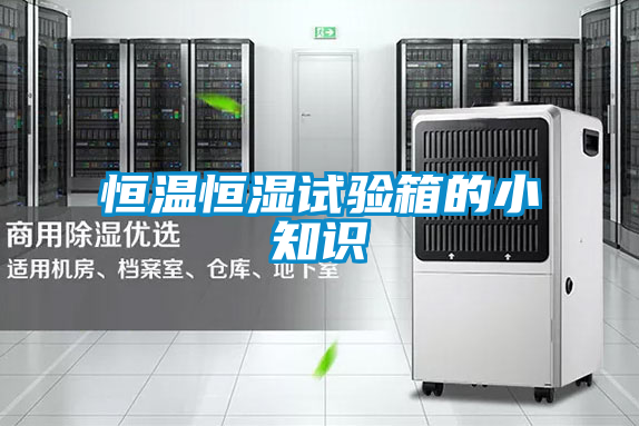 恒溫恒濕試驗(yàn)箱的小知識(shí)