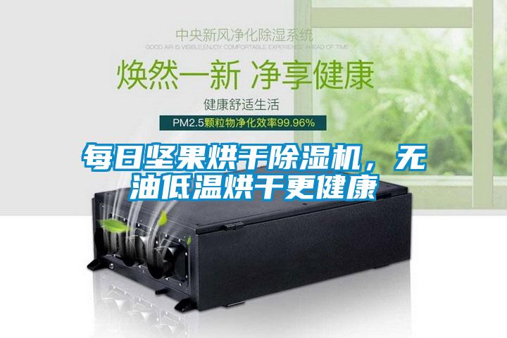 每日堅果烘干除濕機，無油低溫烘干更健康
