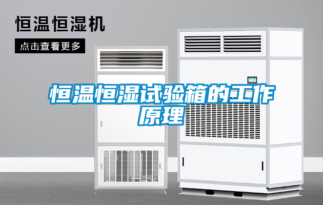 恒溫恒濕試驗(yàn)箱的工作原理