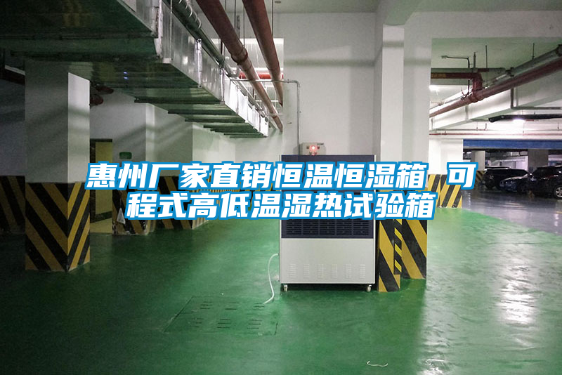 惠州廠家直銷恒溫恒濕箱 可程式高低溫濕熱試驗箱