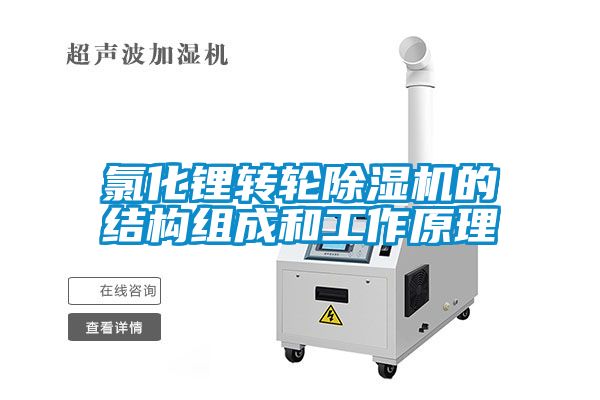 氯化鋰轉輪除濕機的結構組成和工作原理