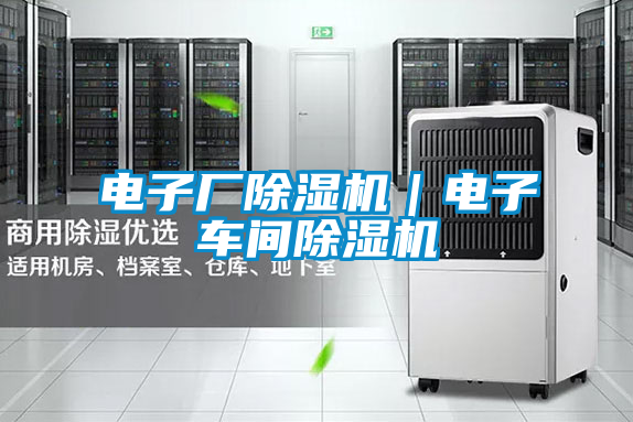 電子廠除濕機｜電子車間除濕機