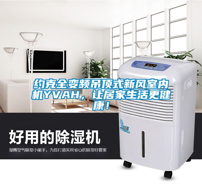 約克全變頻吊頂式新風室內機YVAH，讓居家生活更健康！