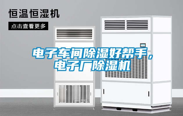 電子車間除濕好幫手，電子廠除濕機
