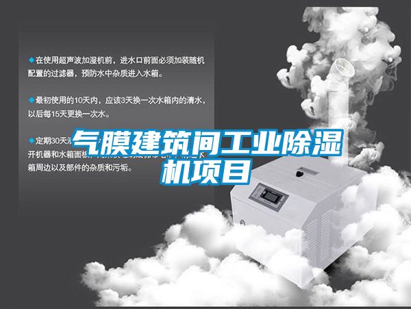 氣膜建筑間工業除濕機項目