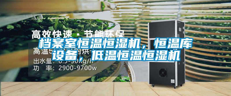 檔案室恒溫恒濕機(jī)，恒溫庫(kù)設(shè)備，低溫恒溫恒濕機(jī)