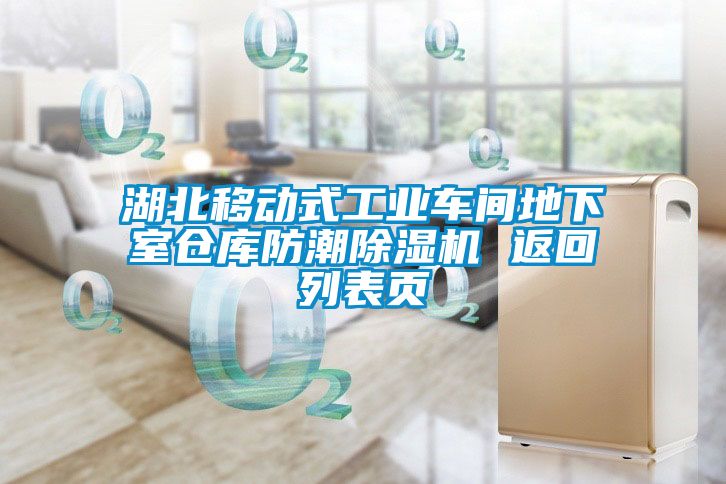 湖北移動(dòng)式工業(yè)車間地下室倉庫防潮除濕機(jī) 返回列表頁