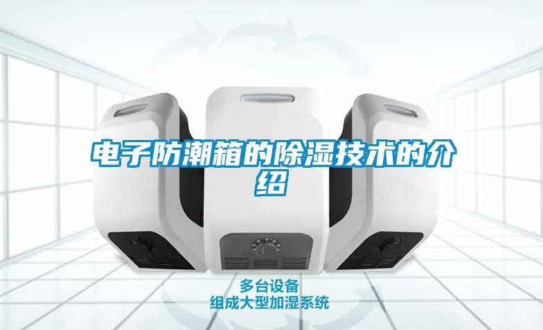 電子防潮箱的除濕技術的介紹