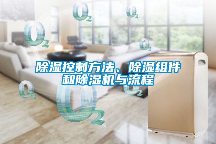 除濕控制方法、除濕組件和除濕機與流程