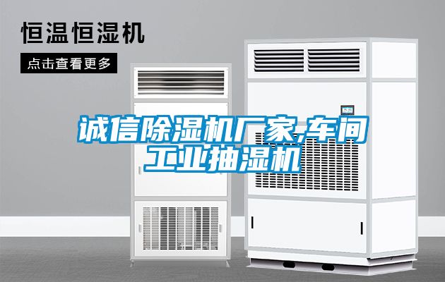 誠信除濕機廠家,車間工業抽濕機