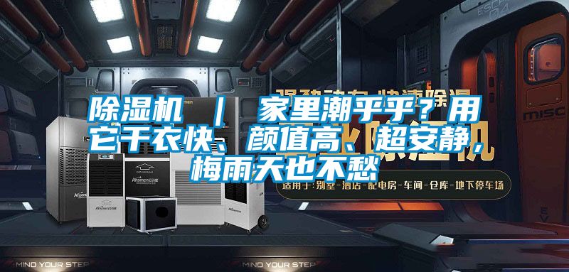 除濕機(jī) ｜ 家里潮乎乎？用它干衣快、顏值高、超安靜，梅雨天也不愁