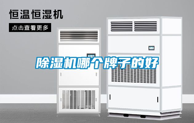 除濕機哪個牌子的好